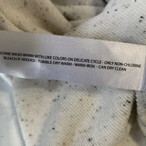 Ariat Old West Sweatshirt Egret Crossover Neck Long Sleeve Sz XL Southwestern - Picture 11 of 13